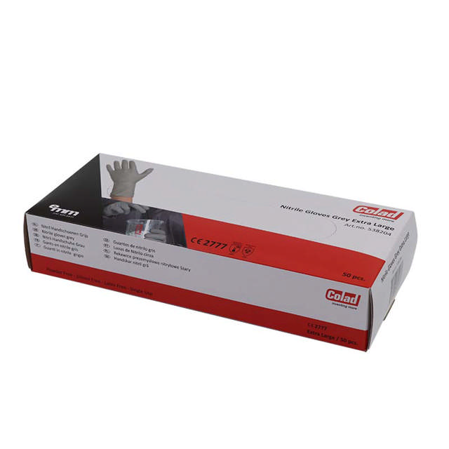 Disposable Nitrile Gloves Grey