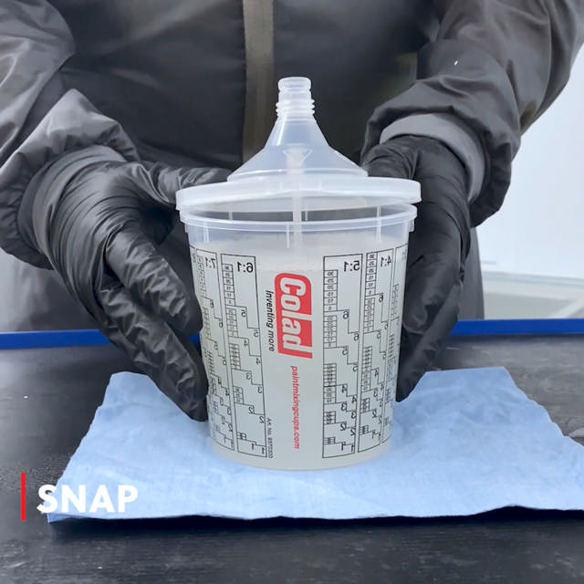 Ice Transparent Peelable Booth Coating