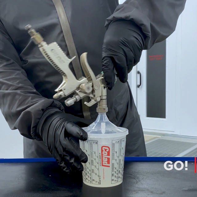 Ice Transparent Peelable Booth Coating