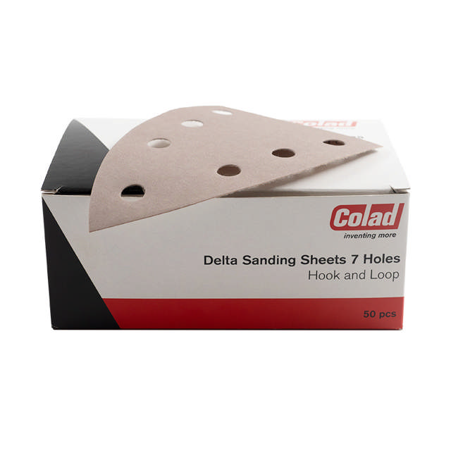 Delta Sanding Sheets 7 Holes Hook and Loop 