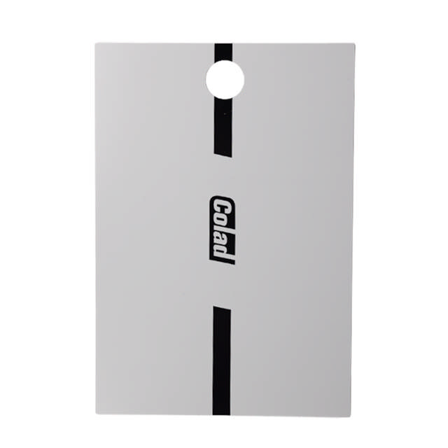 Spray Sample Cards - White