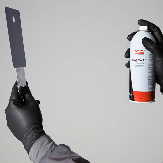 Metal Spray Samples with Magnetic Holder 