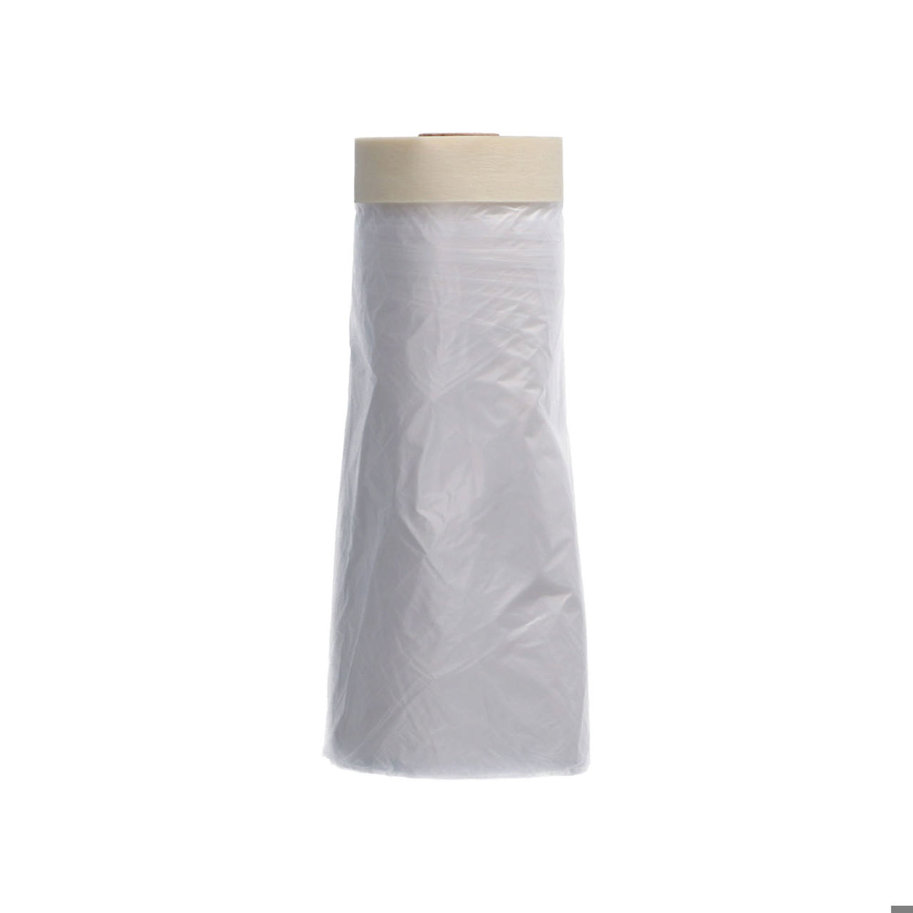 Pre-taped masking film