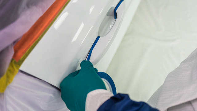 FOL 325M - Fine line tape bleu 25mm x 55m 5p.