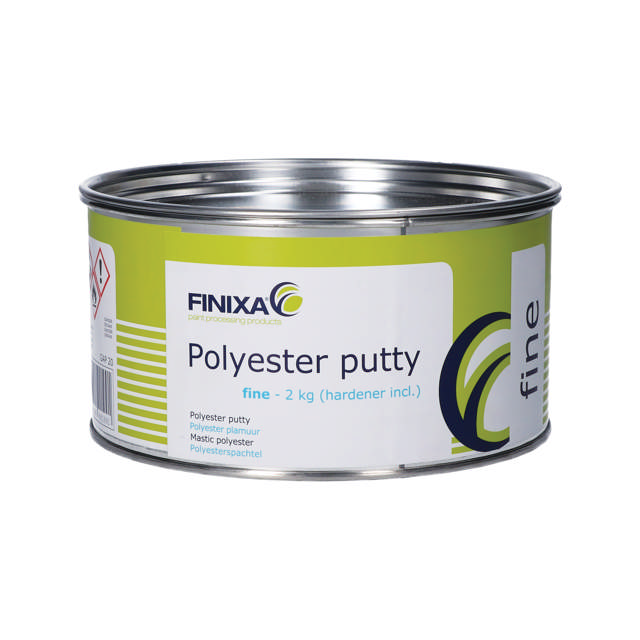 GAP 20 - Polyester putty 2kg + hardener - fine