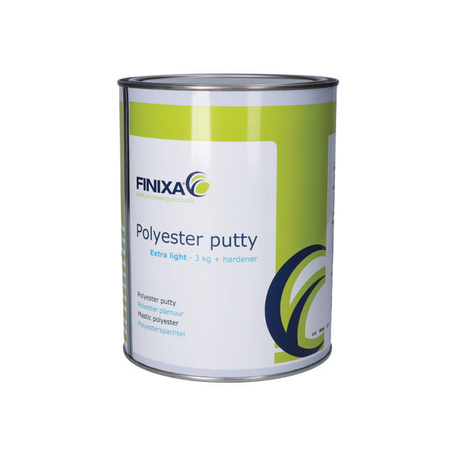 GAP 33 - Polyester putty 3kg + hardener - extra light