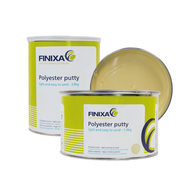 GAP 93 - Polyester putty – light and easy to sand – 3.8kg