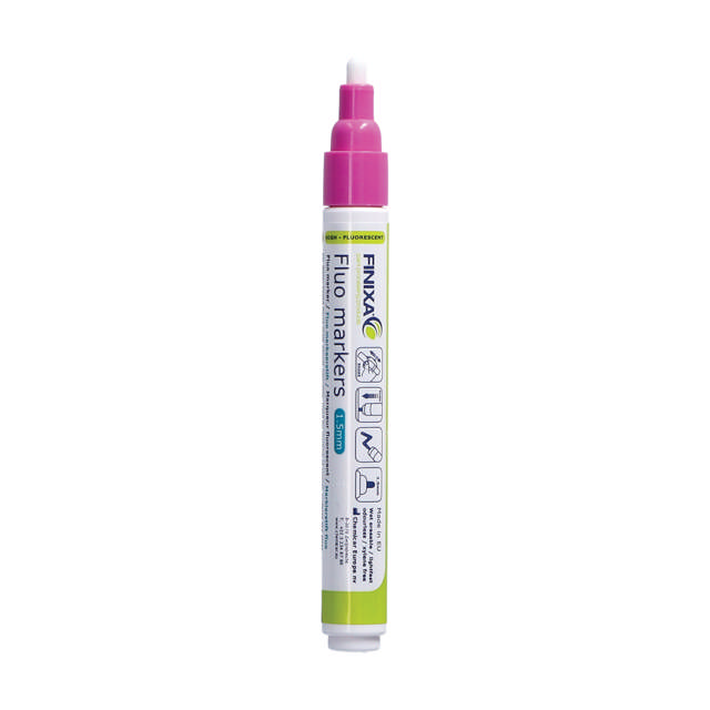 Fluo marker green 12 p. fine 1.5mm