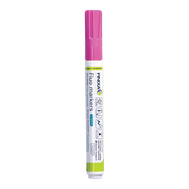 Fluo marker green 12 p. fine 1.5mm