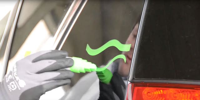 Fluo marker green 12 p. fine 1.5mm