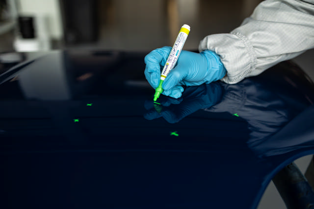 Fluo marker green 12 p. fine 1.5mm