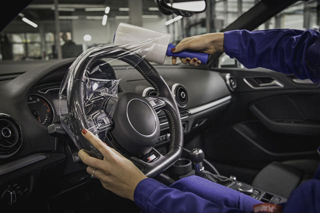 PLA 67 - steering wheel film 17µm 125mm x 150m 10p.