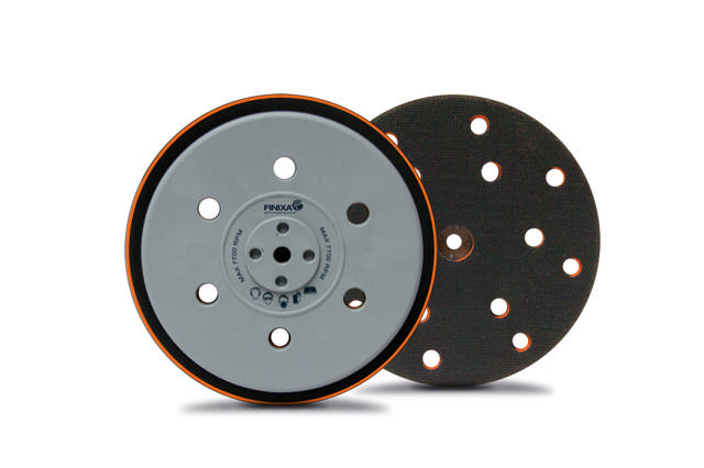 SAM 15S - Plato velcro lijadora Ø150 mm SOFT universal-15 agujeros