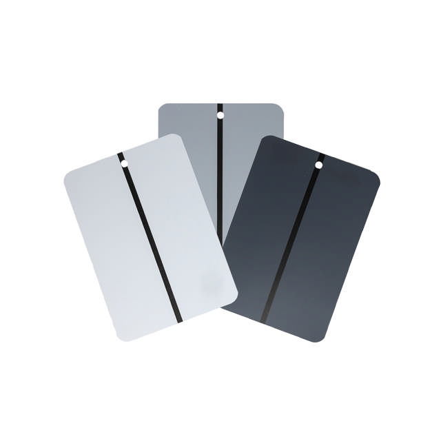 SSP 00 - Placas muestras de pintura - 5 x 100 udes. Blanco