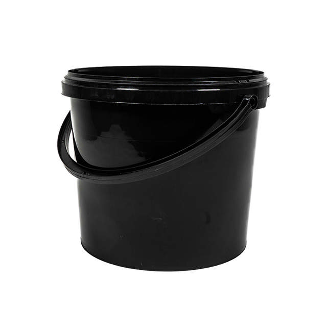 GAD 10000 - Black storage cup with lid 10l 12p.