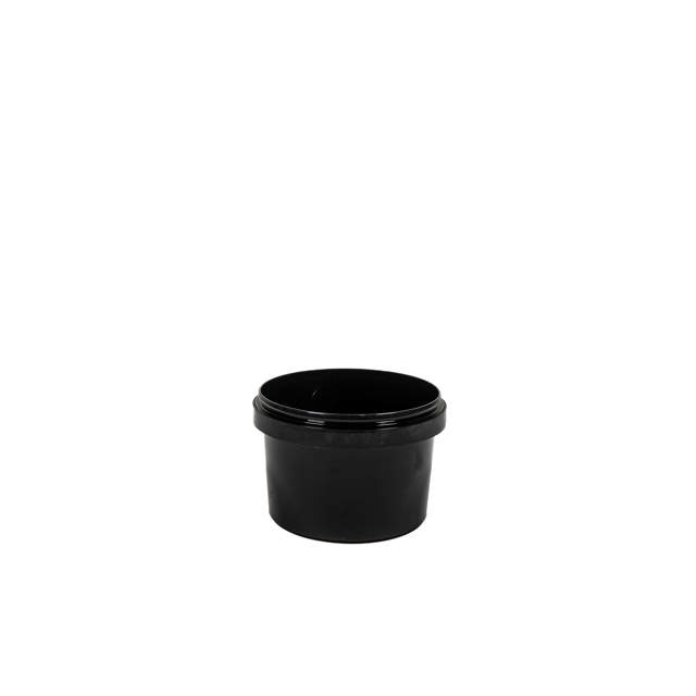 GAD 10000 - Black storage cup with lid 10l 12p.