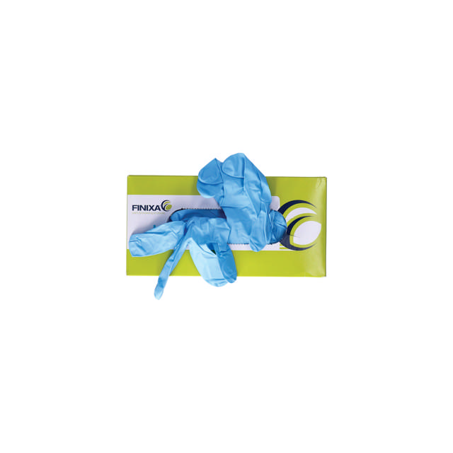 GCN 08 - Nitril disposable gloves blue - M 100p.