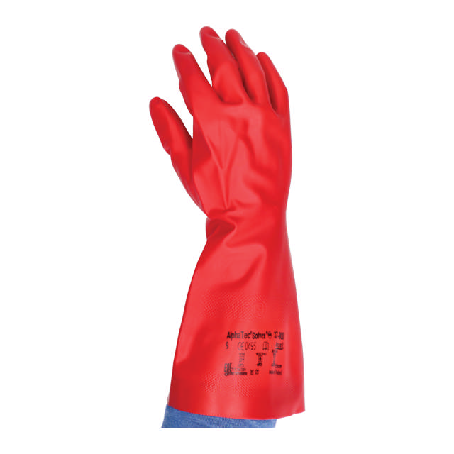 GLD 09 - Nitrile gloves red L - 1 pair
