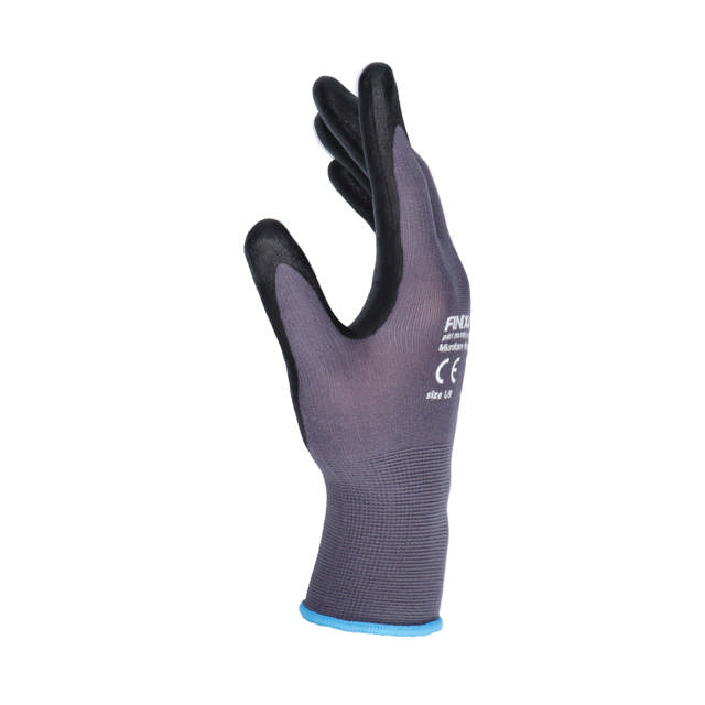 GLMB 08 - Microfoam nitrile gloves - M 12 pairs