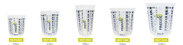 MCP 5000 - Mixing cups 5000 ml 40p.