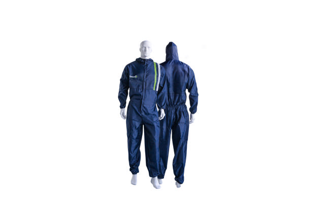 NSC 08 - Polyester spray overall blue - M 46-48