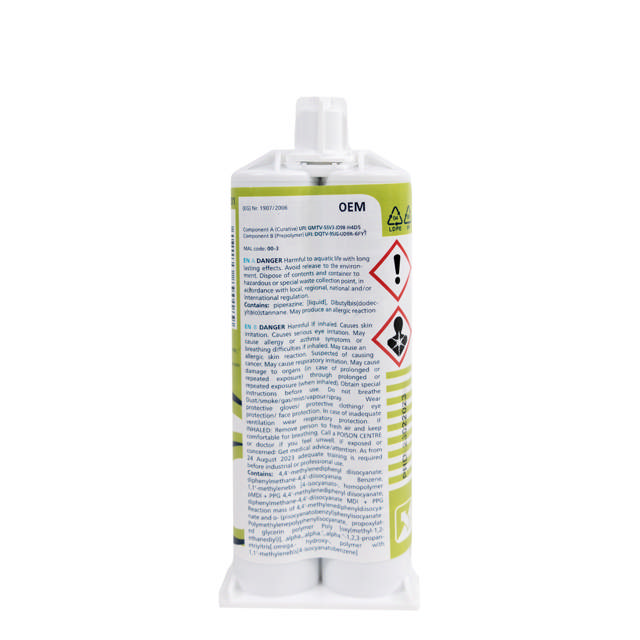 PLI 01 - Plastic repair 'fast' (25sec.) black - 50ml