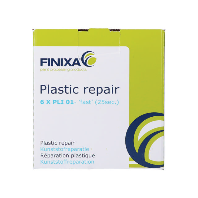 PLI 01 - Plastic repair 'fast' (25sec.) black - 50ml