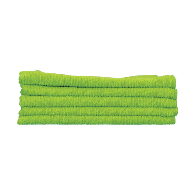 POL 40 - Microfiber cloth green 40x40cm 5p.