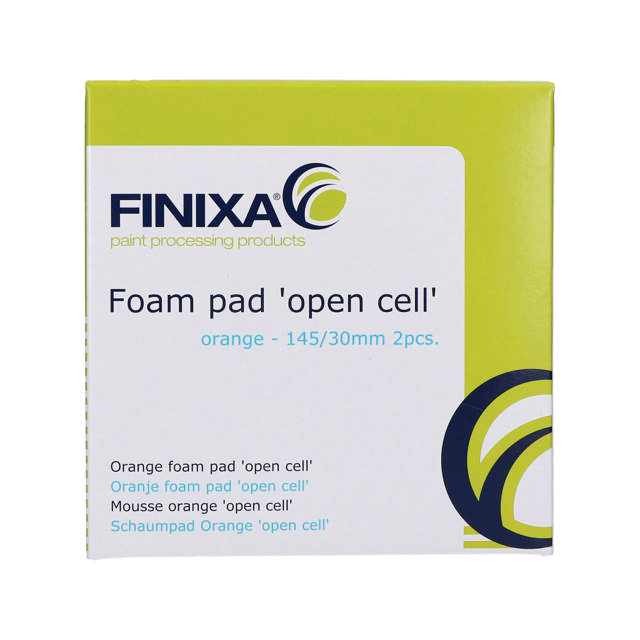 POP 718 - Orange foam pad 'closed cell' 180/30mm - 2 p.