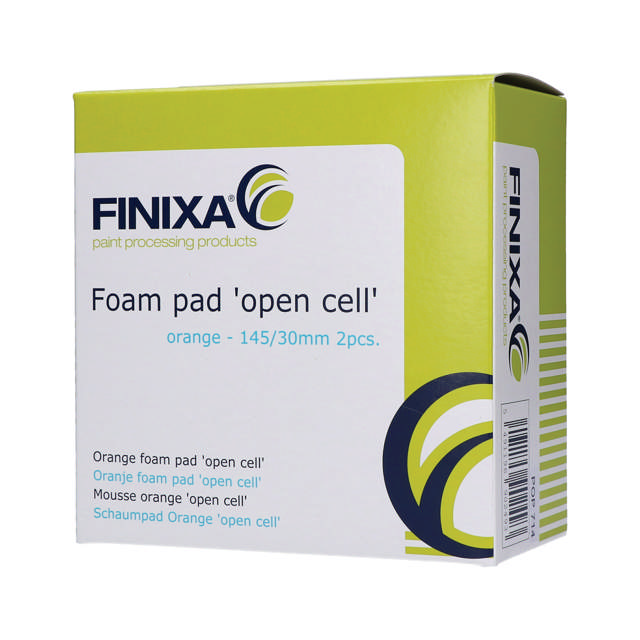 POP 718 - Orange foam pad 'closed cell' 180/30mm - 2 p.