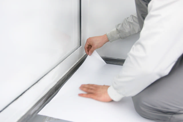 PRF 1200 - Self-adhesive protection film - white - 120cm x 25m