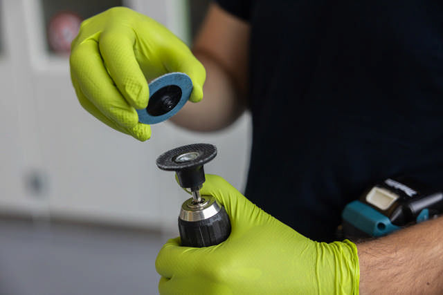 QCD 5036 - Quick change sanding disc Ø50mm P36 25p.
