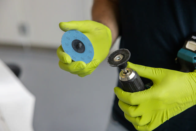 QCD 5036 - Quick change sanding disc Ø50mm P36 25p.