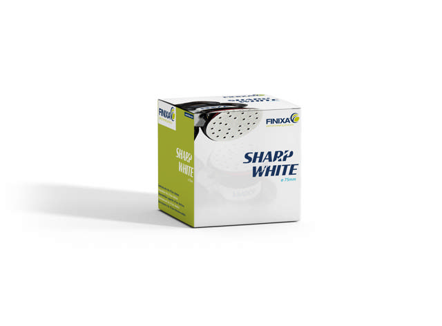 SFDD 0080 - SharpWhite sanding disc Ø75mm - Multihole P80 50p.