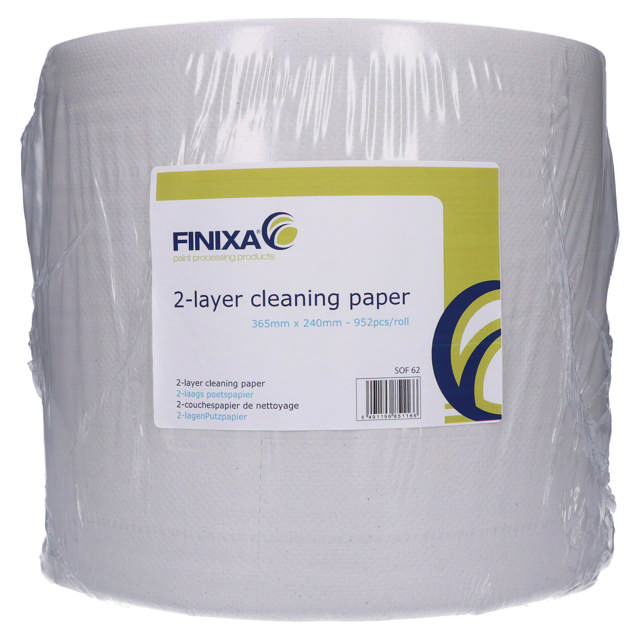 SOF 62 - 2-layer cleaning paper 240mm x 365mm 950p. on a roll