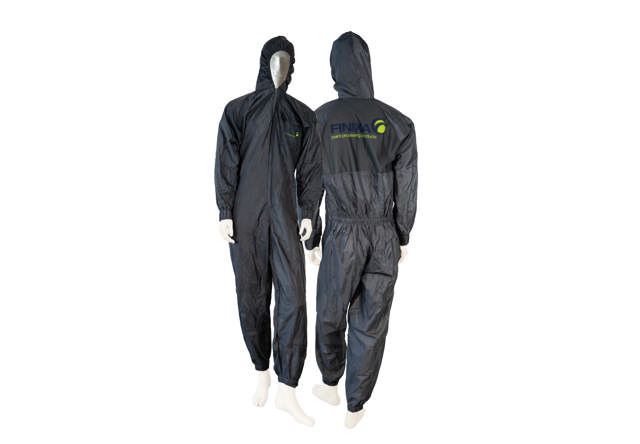 SOG 09 - Polyester spray overall grey knee protection L
