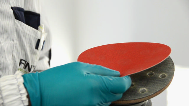 SPDS 1200 - Abrasive red-paper-Ø150mm 0 holes P1200 100p.