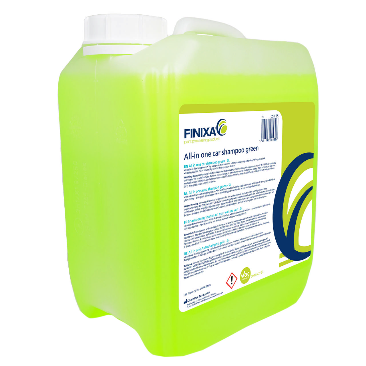 CSH  - All in one car shampoo green