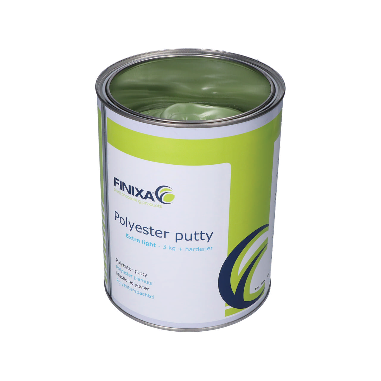 GAP 33 - Polyester putty 3kg + hardener - extra light