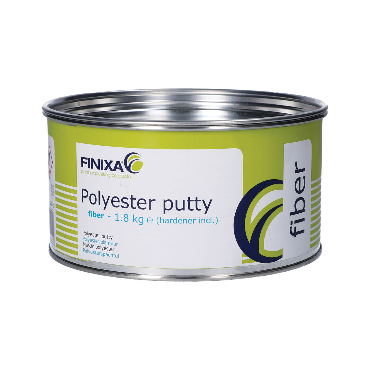 GAP 40 - Polyester putty 1.8kg + hardener - fiber