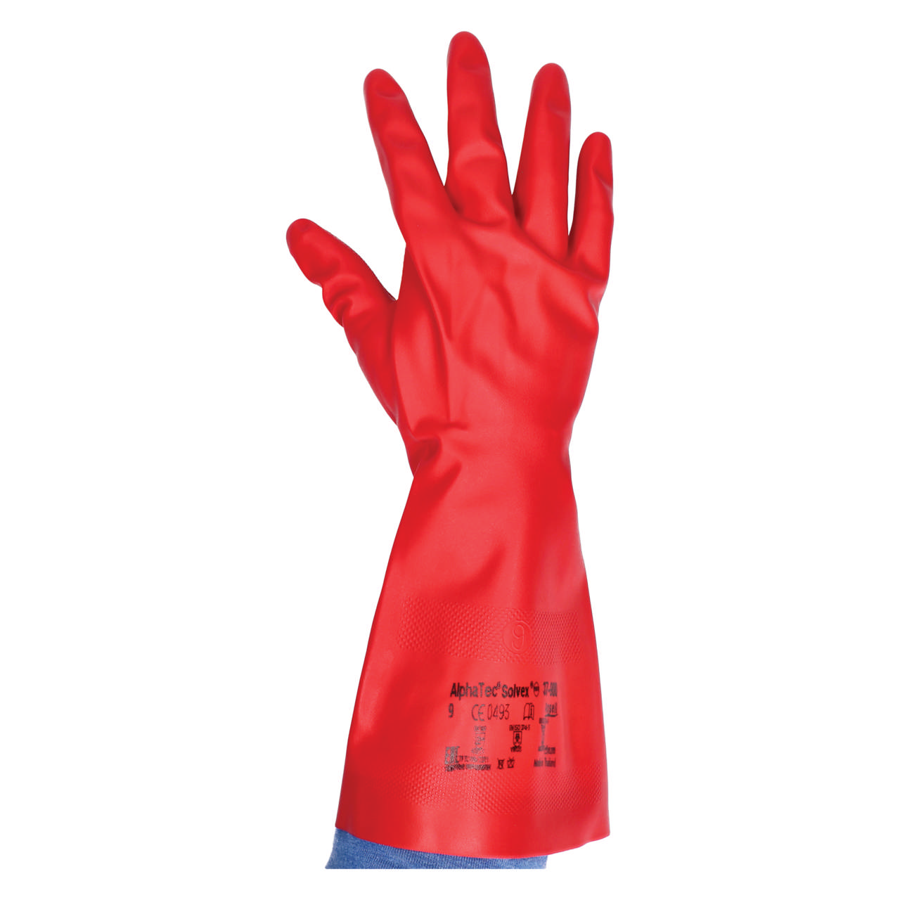GLD - Nitrile gloves red - 1 pair