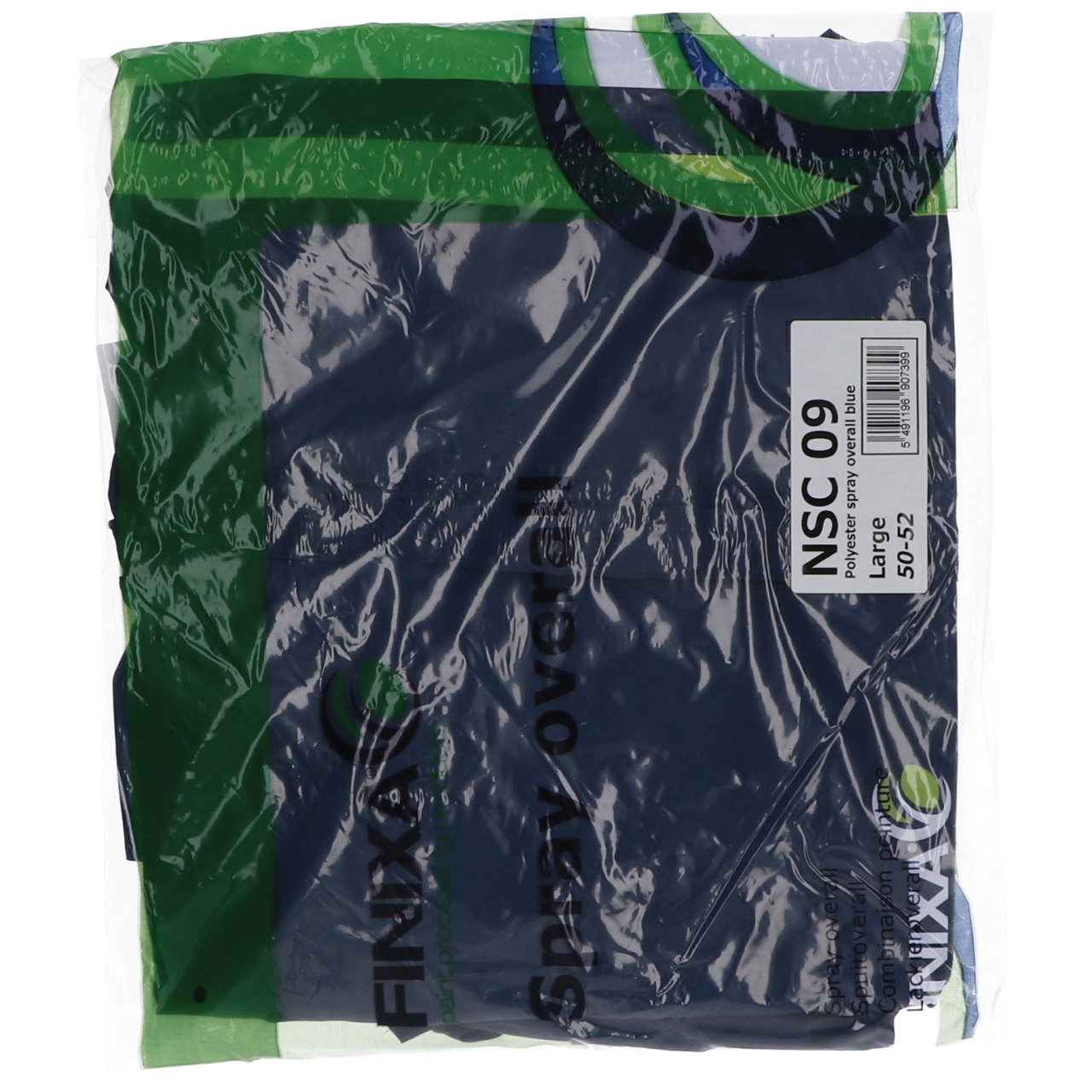 NSC - Polyester spray overall blue