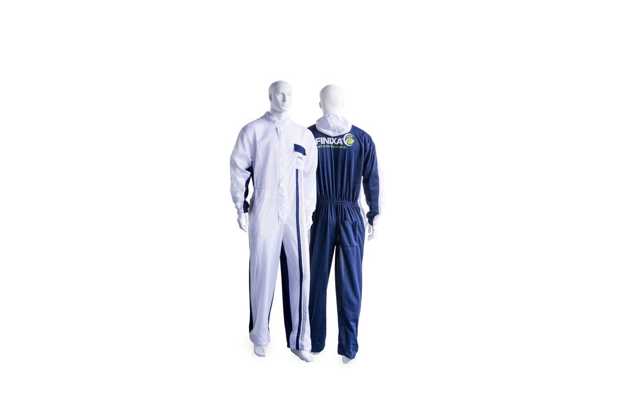 PHO - High-tec spray overall white/blue